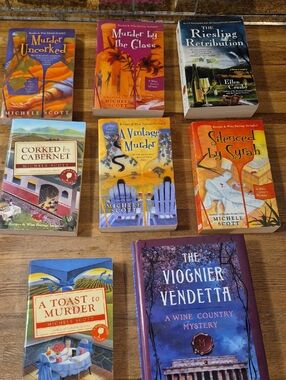 Wine Country Mystery Book - Assorted Color Covers